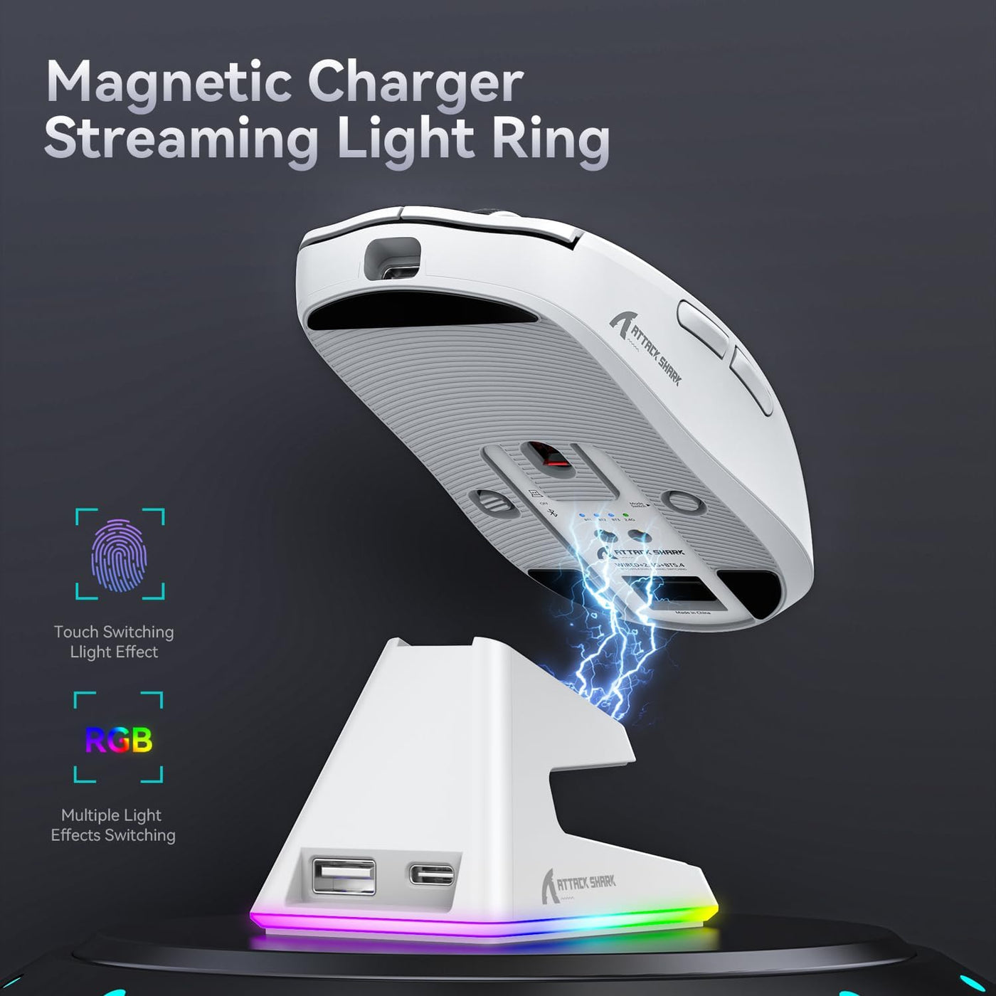 attack shark x6 with charging dock