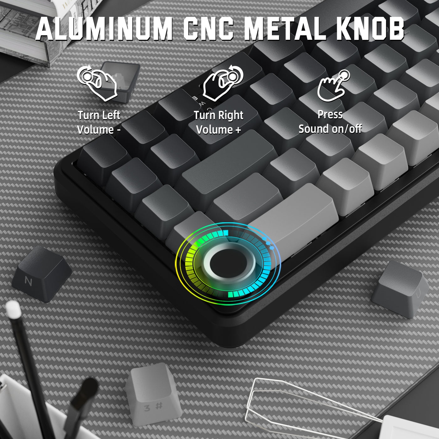 attack shark x66 with knob