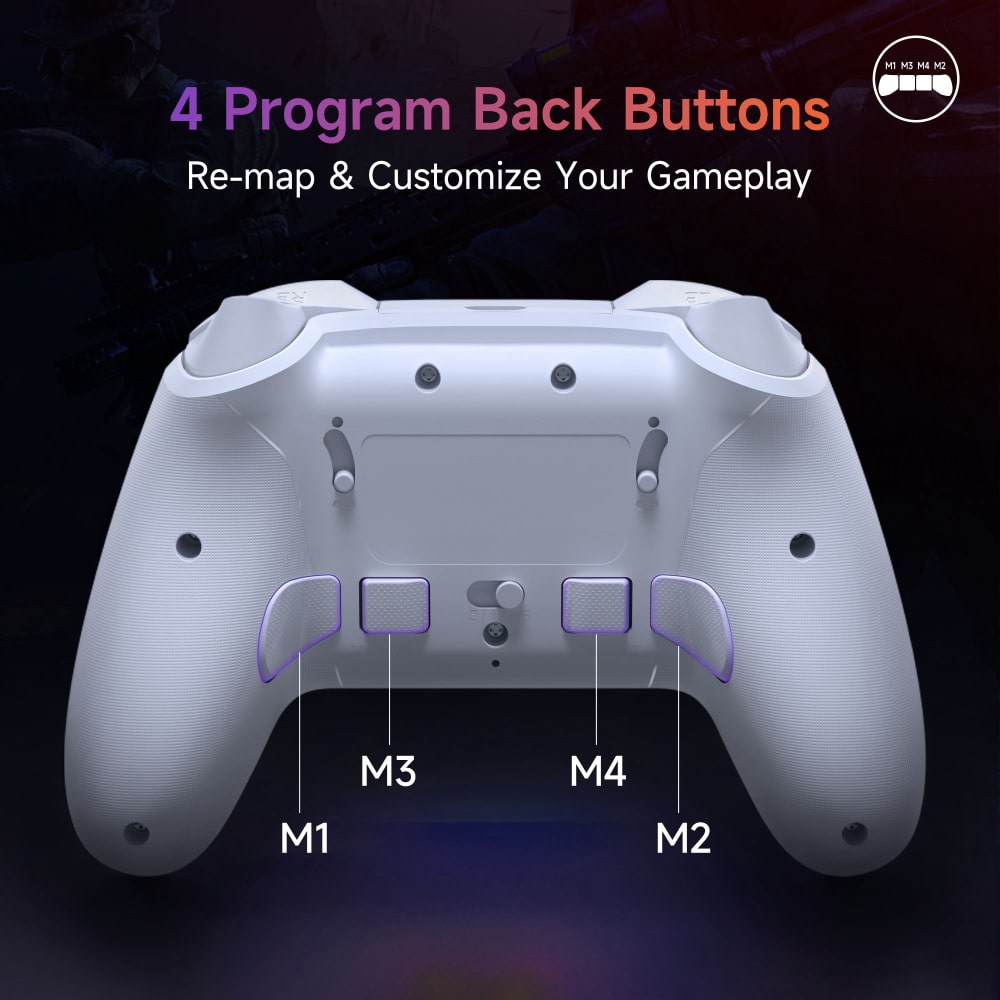 EasySmx X20 4 Programmable Back Buttons