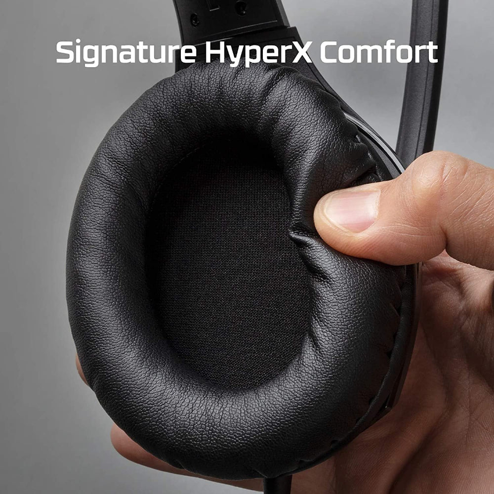 HyperX Cloud Stinger S 7.1 Gaming Headset(Open Box New Condition) Virtual 7.1 Surround Sound for PC, Lightweight, Memory Foam(OPEN BOX) with Soundcard