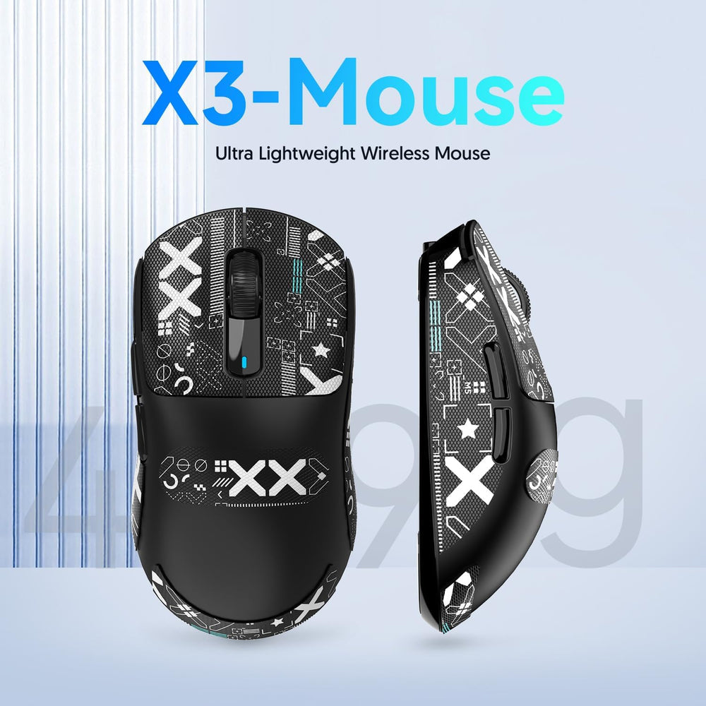 Attack Shark X3 Wireless Gaming Mouse - Black | Vortex Gears