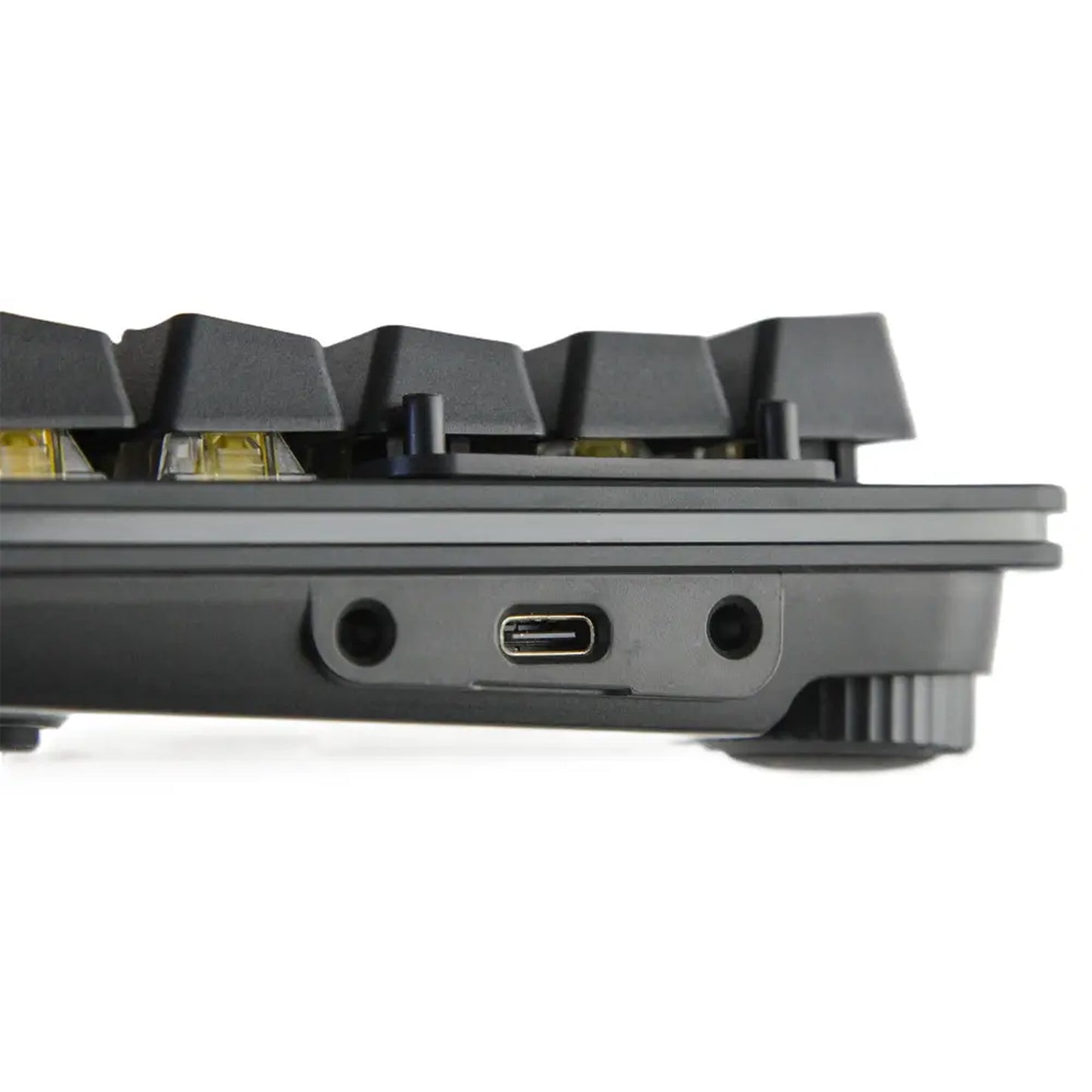 Mountain everest 60 with magnetic angle risers, wired mechanical keyboard