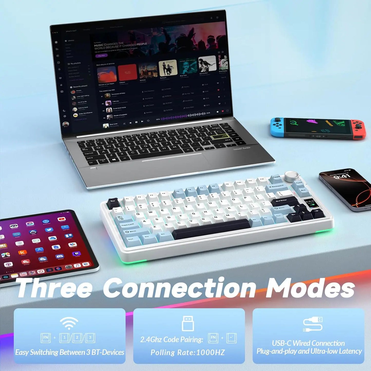 AULA S75 PRO THREE MODES