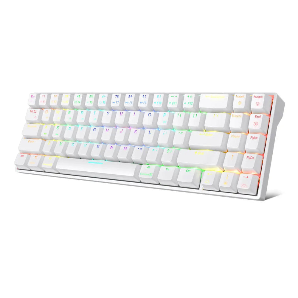 Royal Kludge RK71 70% Wireless Mechanical Keyboard (TTC Silver