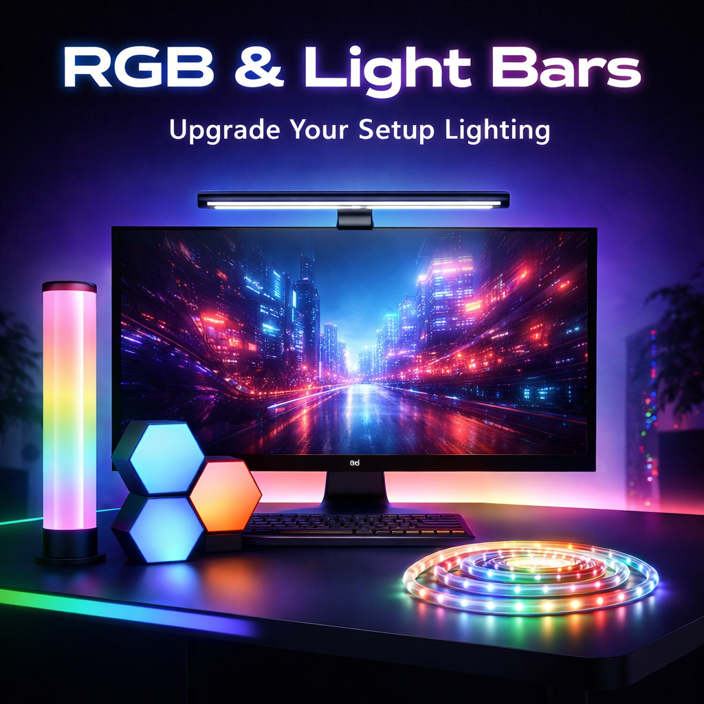 RGB Lights & Monitor Bars – VORTEX GEARS