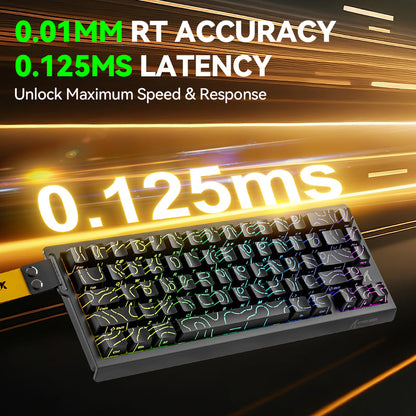 0.01mm RT Accuracy = 0.125ms Latency Gaming Keyboard