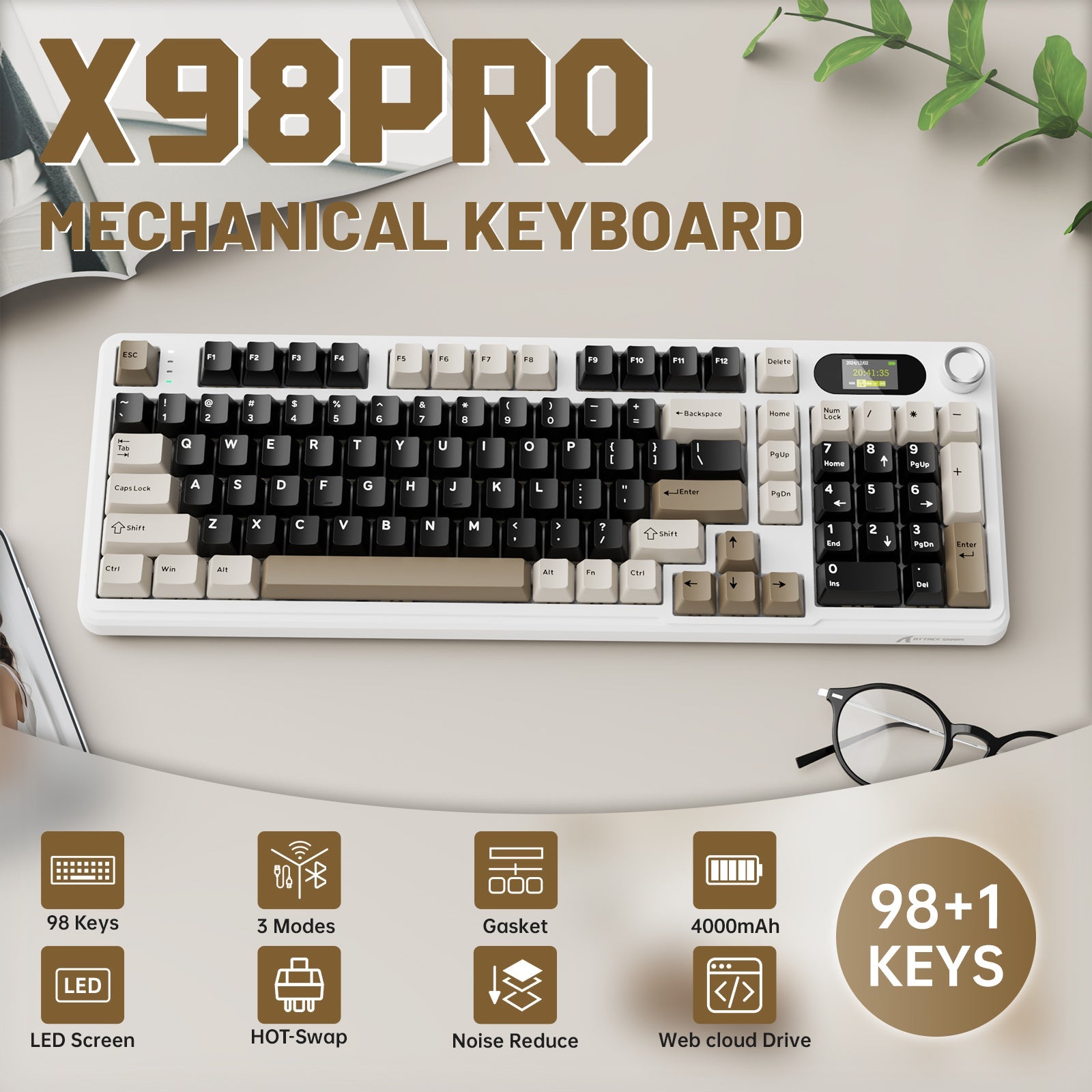 attack shark x98 pro cheese