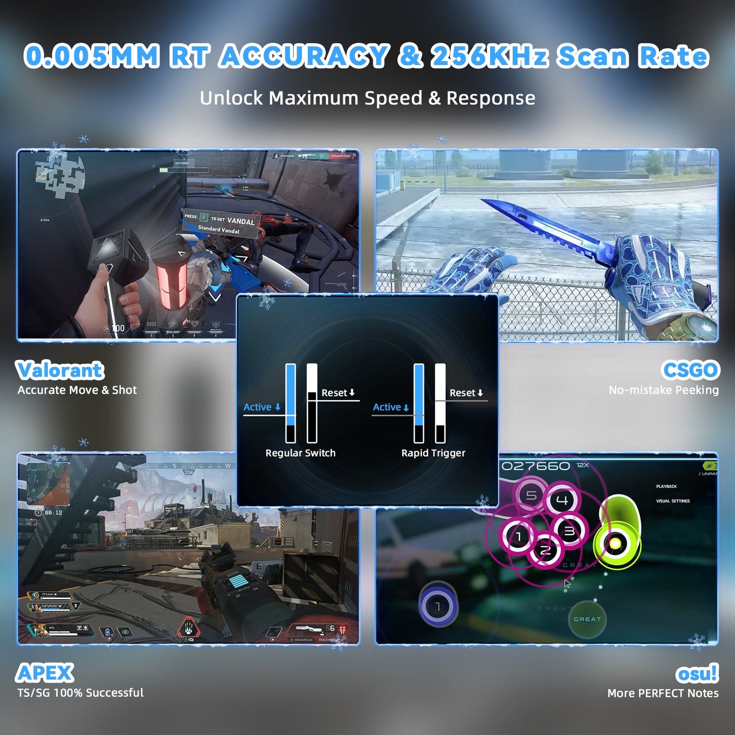 Attack Shark R82 He 0.005mm rt accuracy