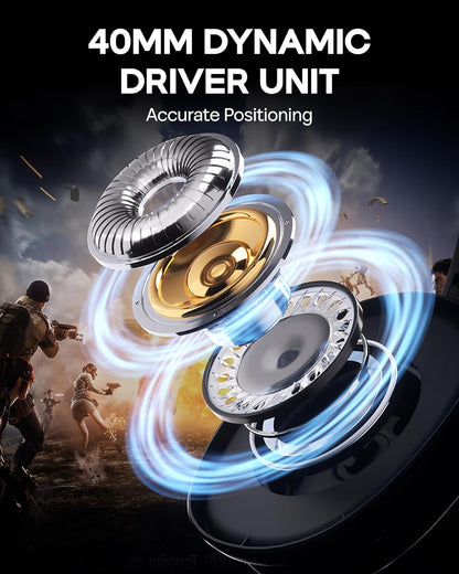 40mm dynamic driver aula g7 pro for crystal clear sound