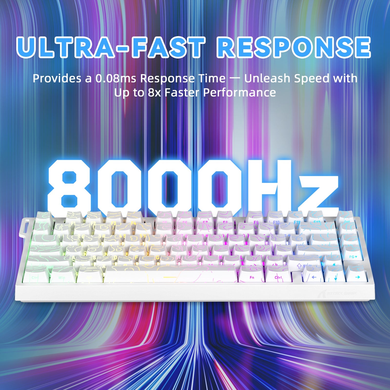 Attack Shark R82 He 8000hz polling rate