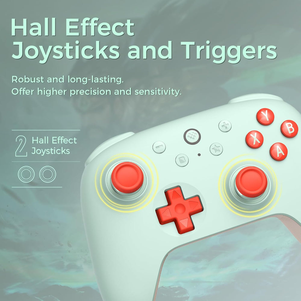 hall effect joysticks and triggers 8bitdo ultimate 2c