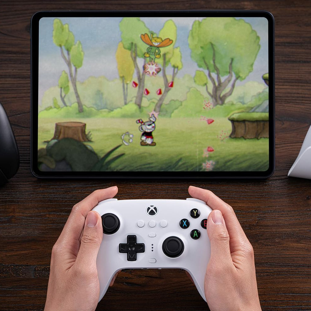 8BitDo Ultimate 3-Mode Controller White for android and ios via bluetooth