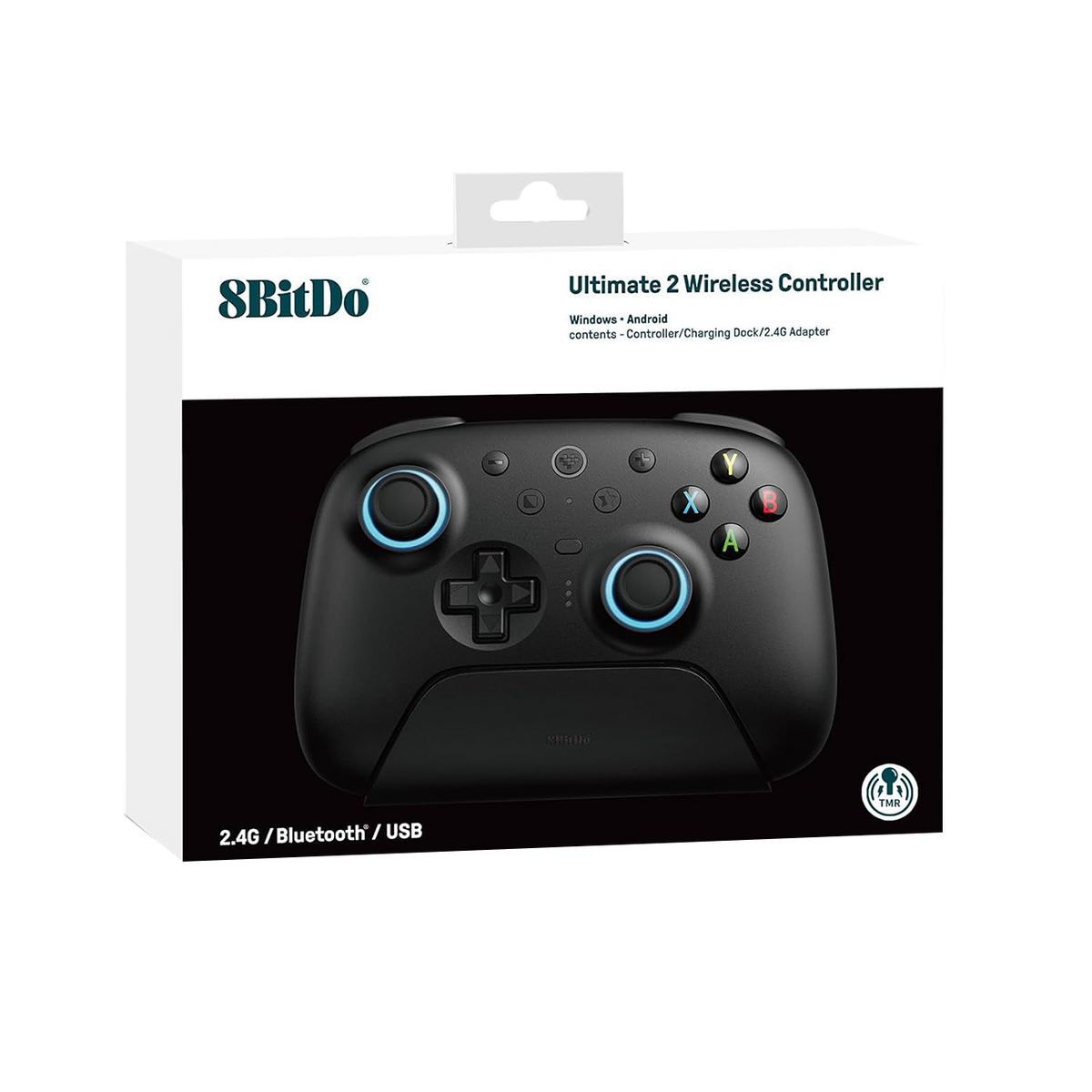 8BitDo Ultimate 2 Wireless Gamepad packing list