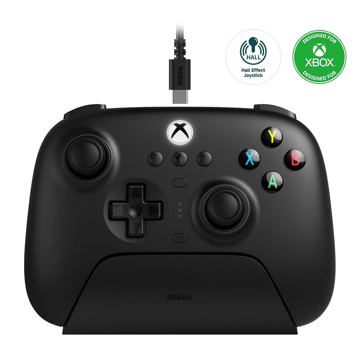 8BitDo Ultimate 3-Mode Black Wireless Controller with Charging Dock.jpg