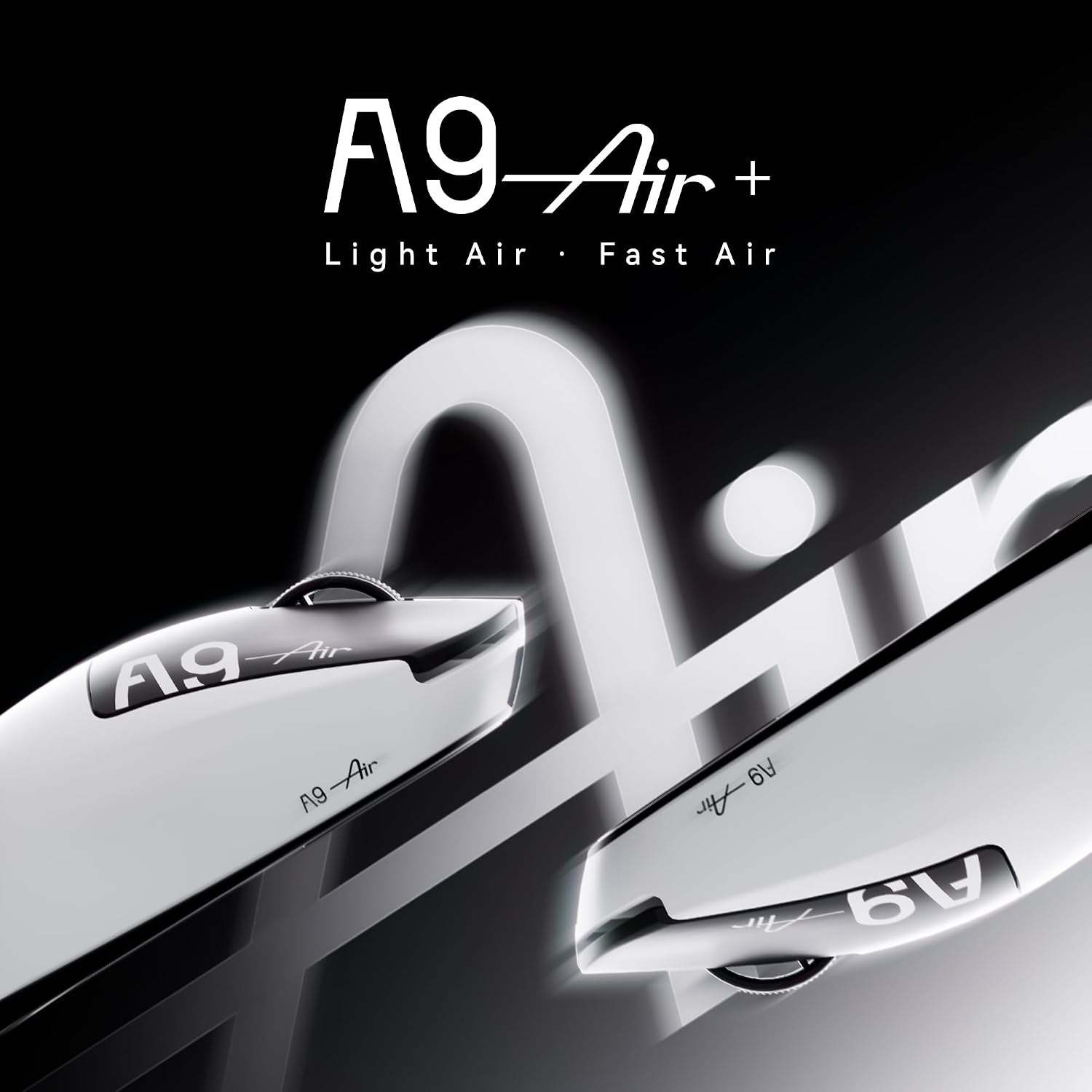 ATK Dragonfly A9 Air+ Shadow Black Wireless Gaming Mouse with PAW3955 Master Sensor