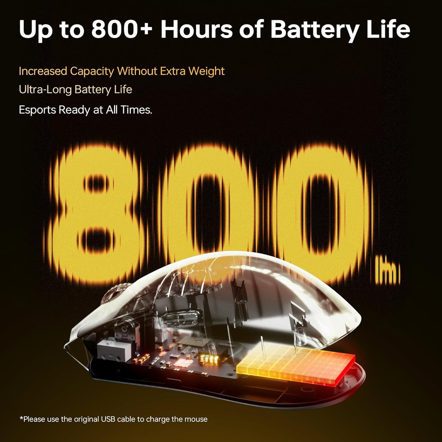 ATK X1 V2 Ultimate 2.0 800+ hours of battery life