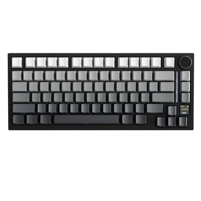 Attack Shark X820 Ultra Black Gradient Wireless Mechanical Keyboard with TFT Display and Knob