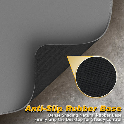 Attack Shark CM02 Gray Anti Slip Rubber Base Mousepad