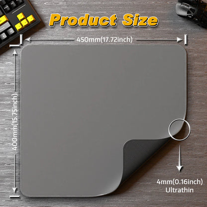Attack Shark CM02 Gray Water Resistant Mousepad