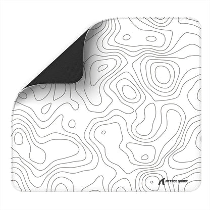 Attack Shark CM02 White Contour eSport Gaming Mousepad