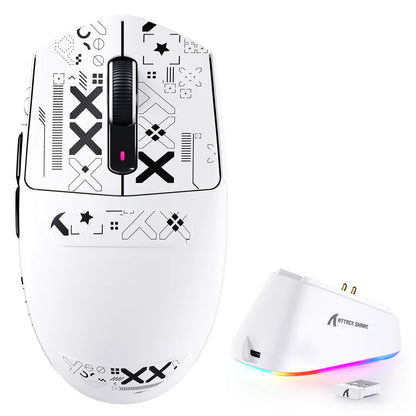 Attack Shark G3 Pro Whitre Wireless Gaming Mouse