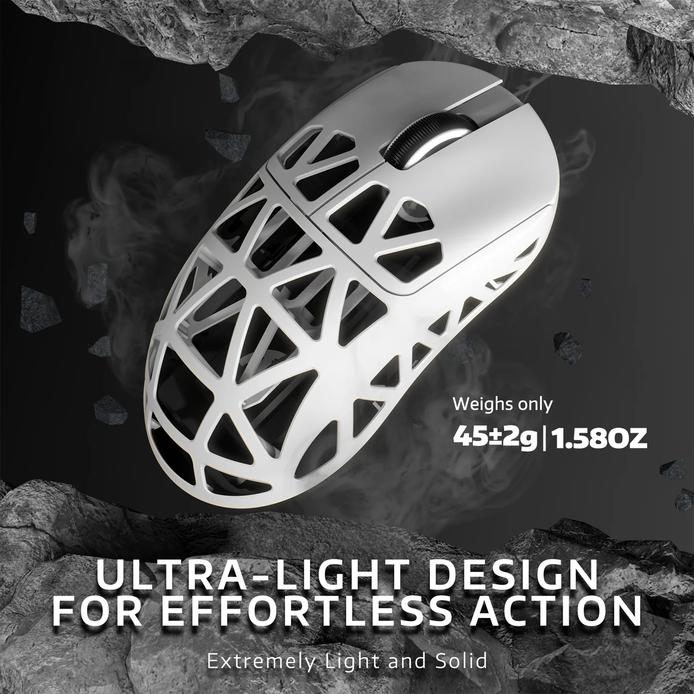 Attack Shark R2 Ultra lightweight wireless gaming mouse with 8K polling rate