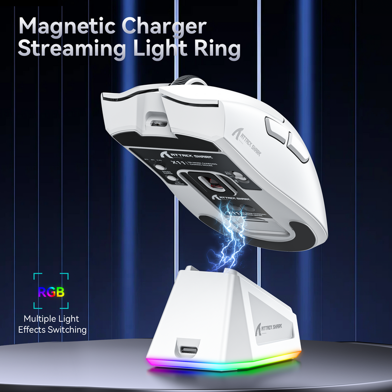 Attack Shark X11 Wireless Gaming Mouse in Pakistan Vortex Gears