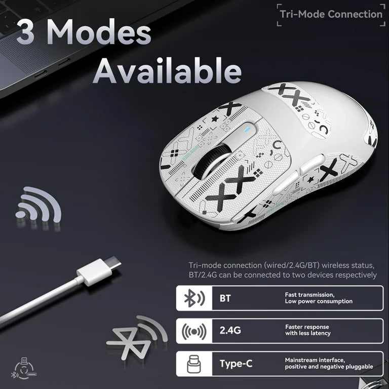 Attack Shark X3 Pro Wireless Gaming Mouse in Pakistan Vortex Gears Tri Mode