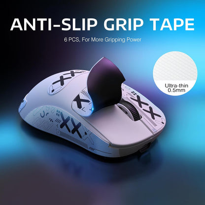 Attack Shark X3 Pro Wireless Gaming Mouse in Pakistan Vortex Gears Tri Mode-Anti Slip Grip Tape