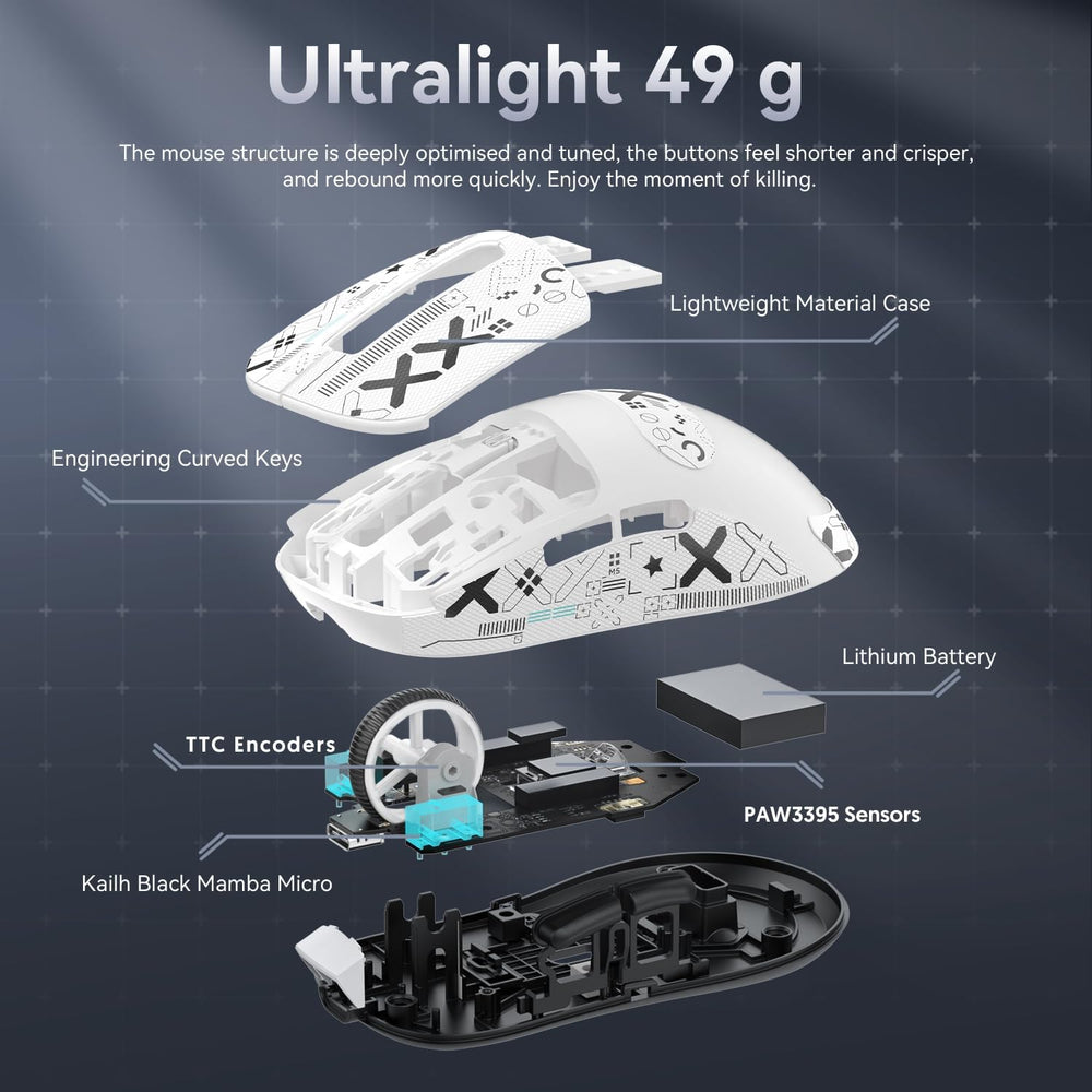 Attack Shark X3 Wirelesst Gaming Mouse | Vortex Gears 