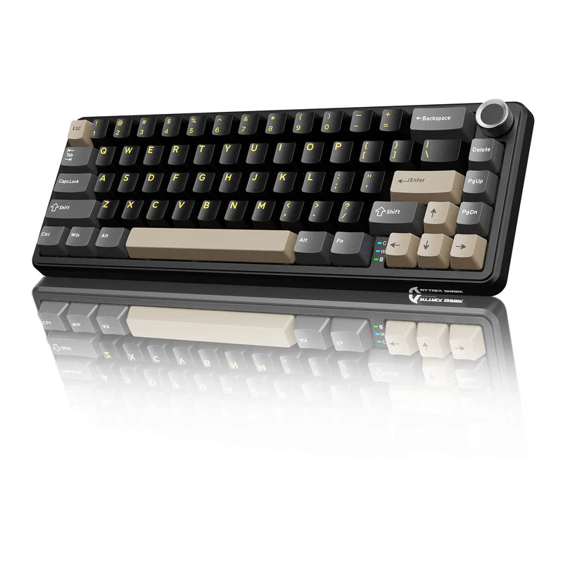 Attack Shark X66 Starry Black Wireless Mechanical Keyboard