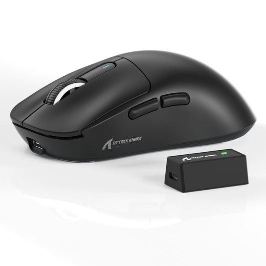 Attackshark x3 pro 8k wireless gaming mouse in pakistan Black - vortex gears