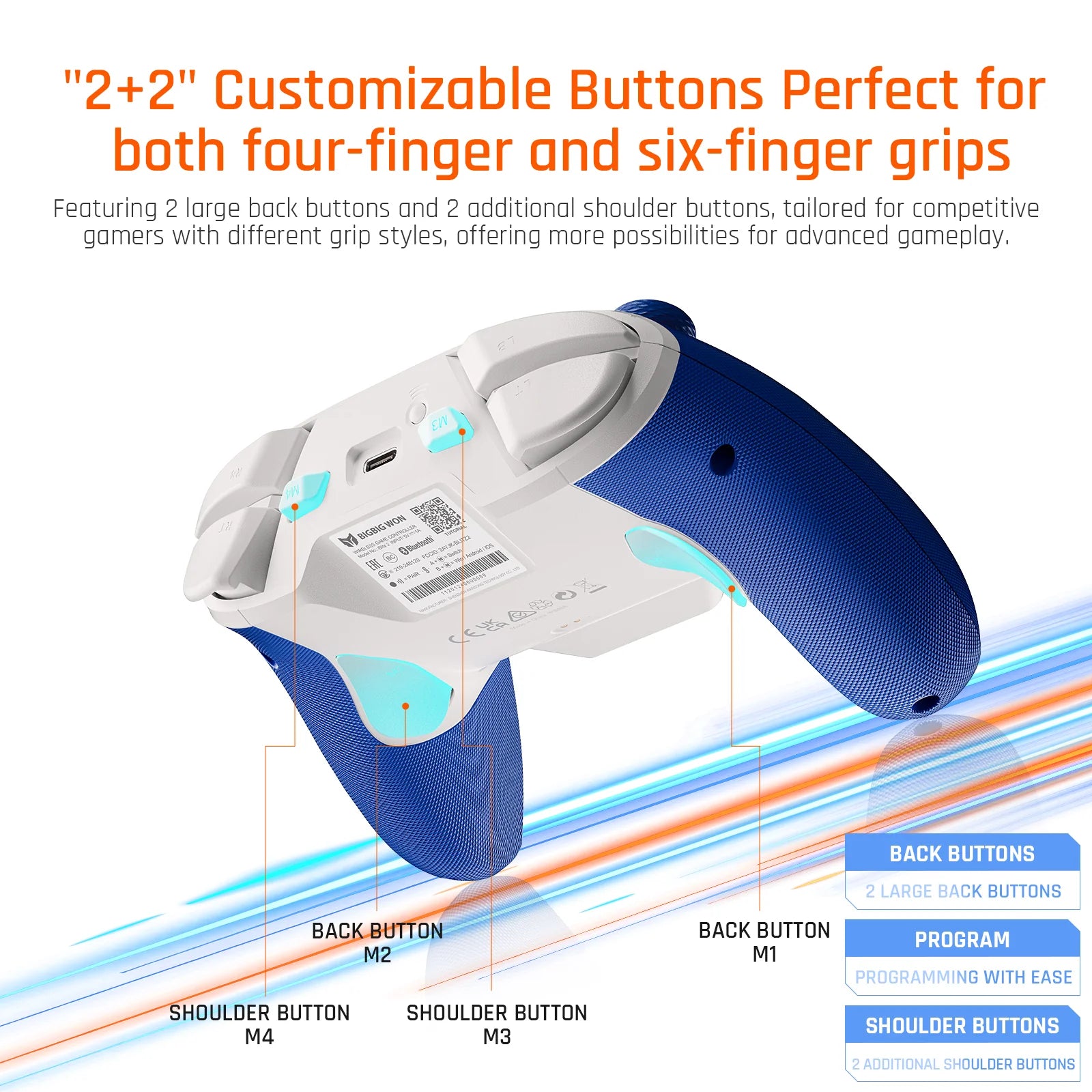 BigBigWon Biltz 2 TMR with 4 Customizable buttons