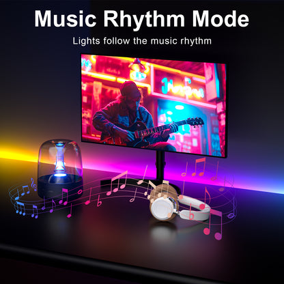 DX LIGHT PC SYNC Desk Light with Screen Music and Mic Sync
