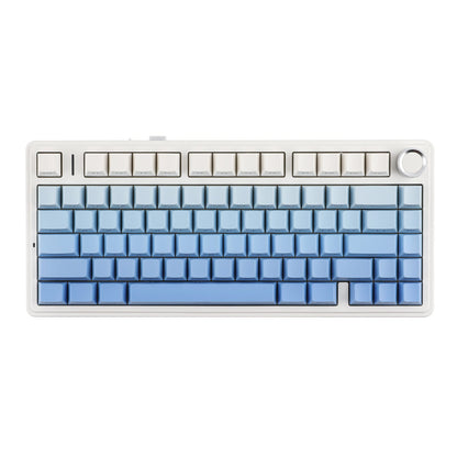 EPOMAKER x AULA F75 - 75% Gasket Wireless Mechanical Keyboard - Gradient Blue (Reaper Switch) in pakistan