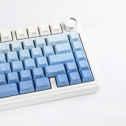 EPOMAKER x AULA F75 - 75% Gasket Wireless Mechanical Keyboard - Gradient Blue (Reaper Switch)