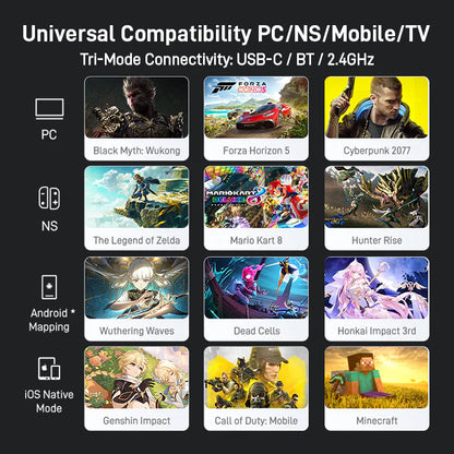 Flydigi Apex 5 Compatibility options