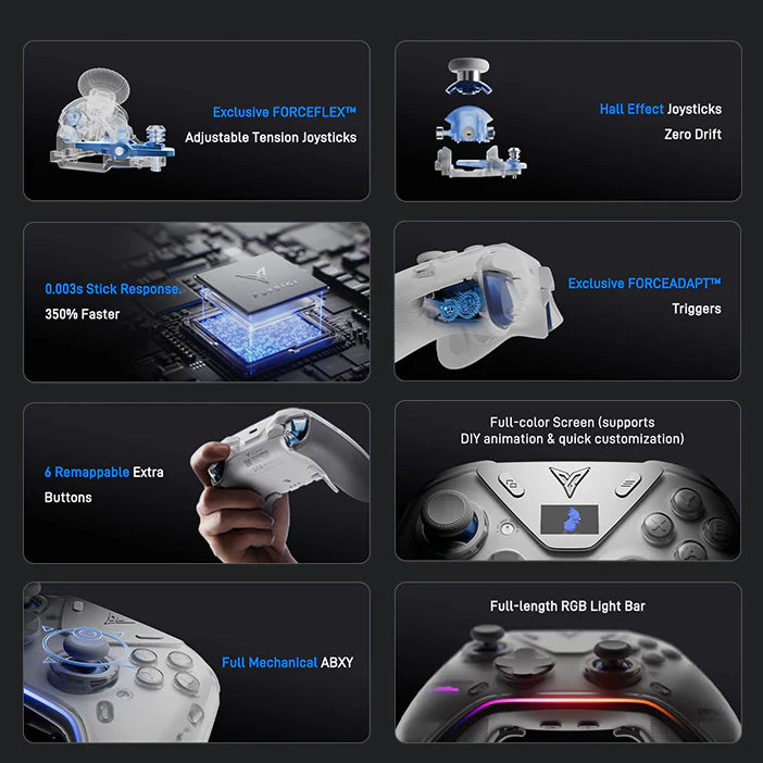 Flydigi Apex 5 Features list