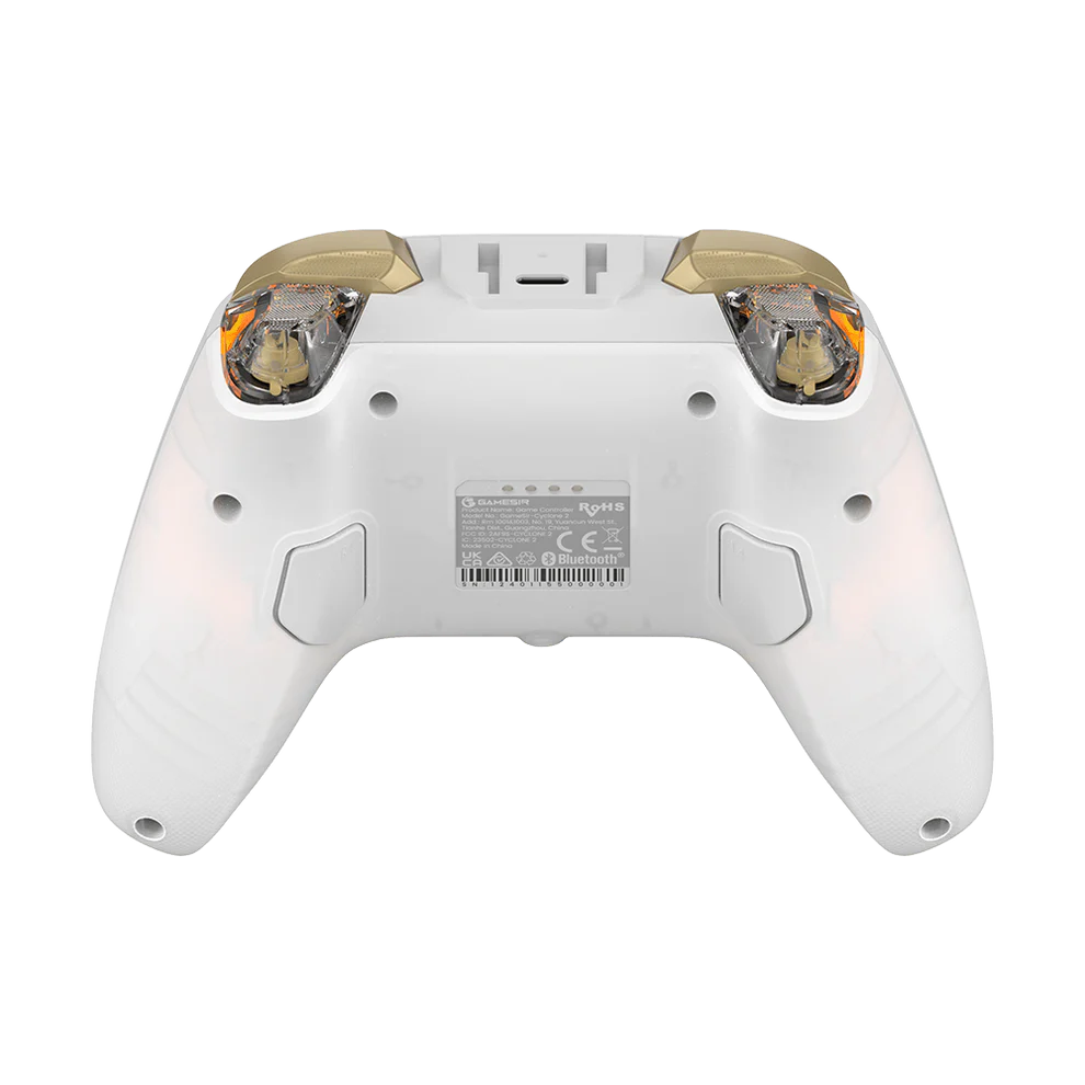 GameSir Cyclone 2 Phantom White Rear View