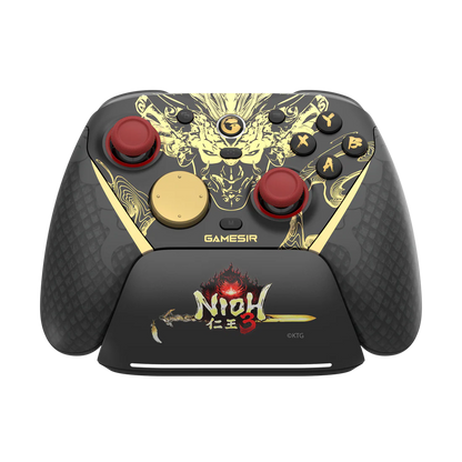 GameSir G7 Pro 8K controller with TMR joysticks and charging dock