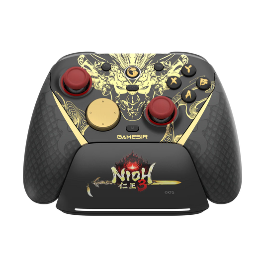 GameSir G7 Pro 8K controller with TMR joysticks and charging dock