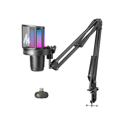 MAONO DGM20WS wireless USB condenser microphone with boom arm for gaming and streaming.jpg