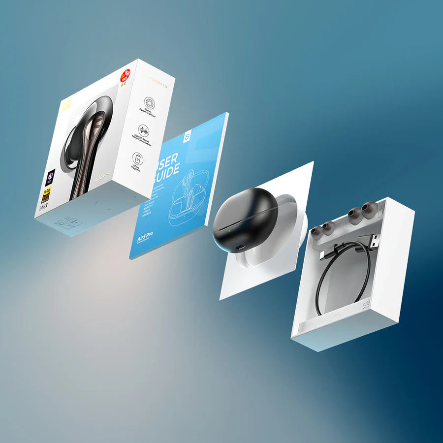SoundPEATS Air5 Pro Original Earbuds Pakistan packing list