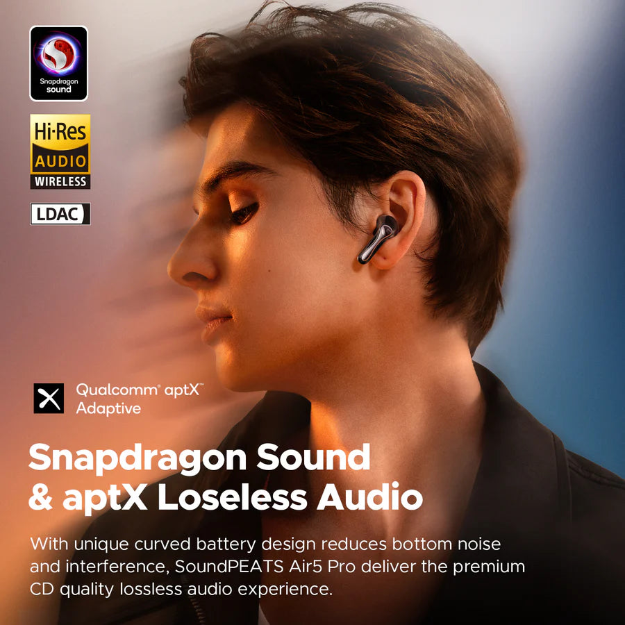 SoundPEATS Air5 Pro Snapdragon Sound Earbuds