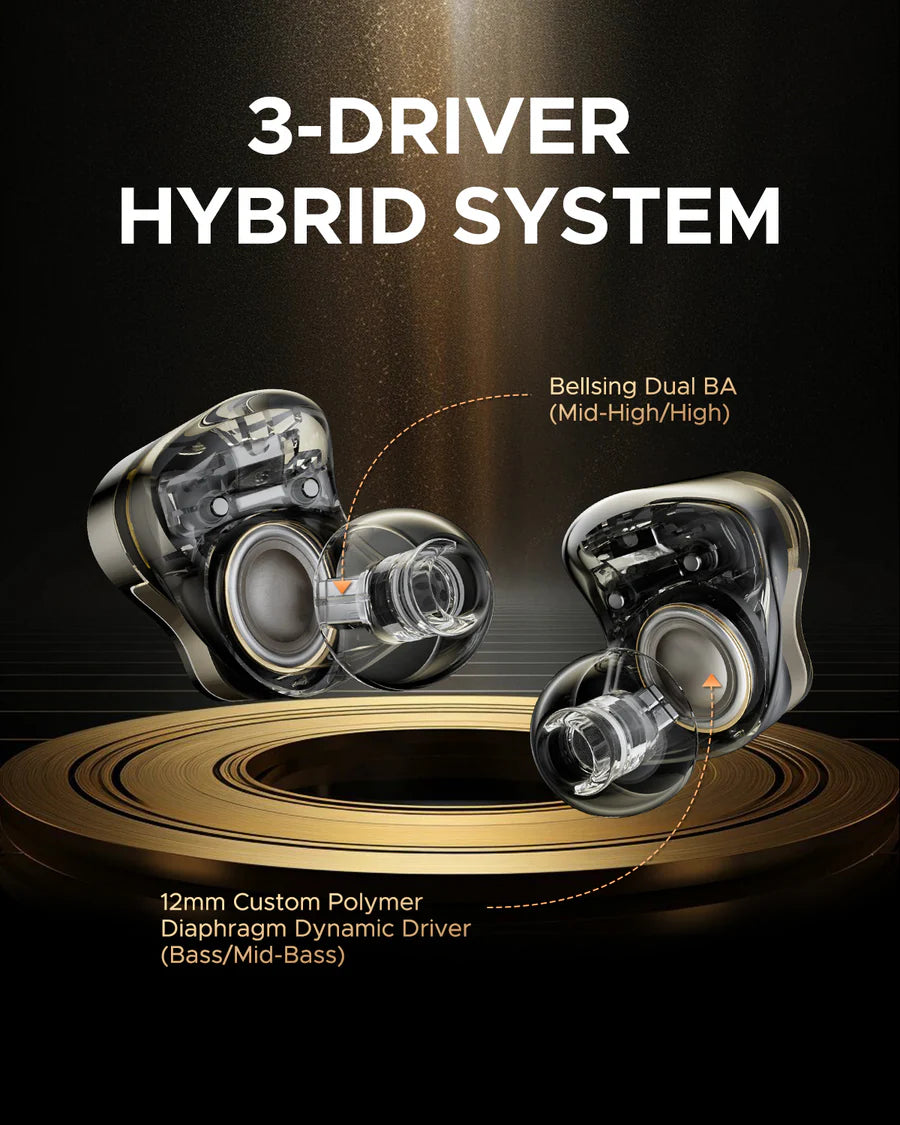 SoundPEATS H3 Triple Driver Earbuds