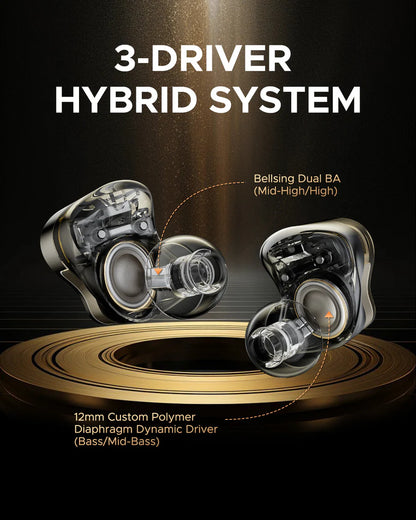 SoundPEATS H3 Triple Driver Earbuds