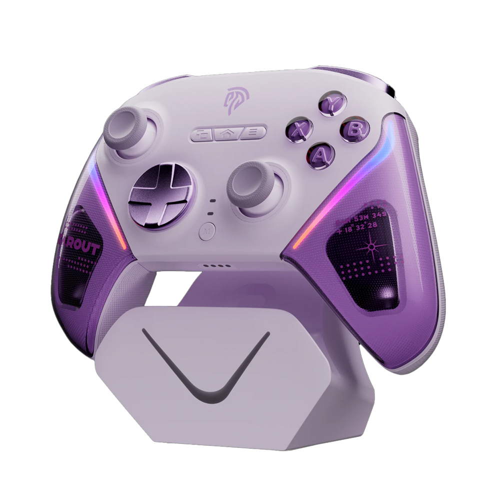EasySMX D10 Farout Purple Wireless Gaming Controller with TMR sticks ...