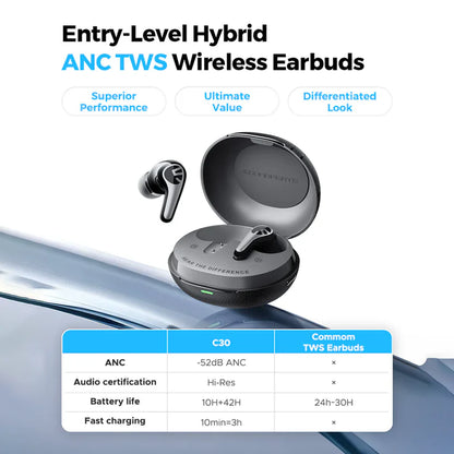 and tws wireless earbuds soundpeats c30
