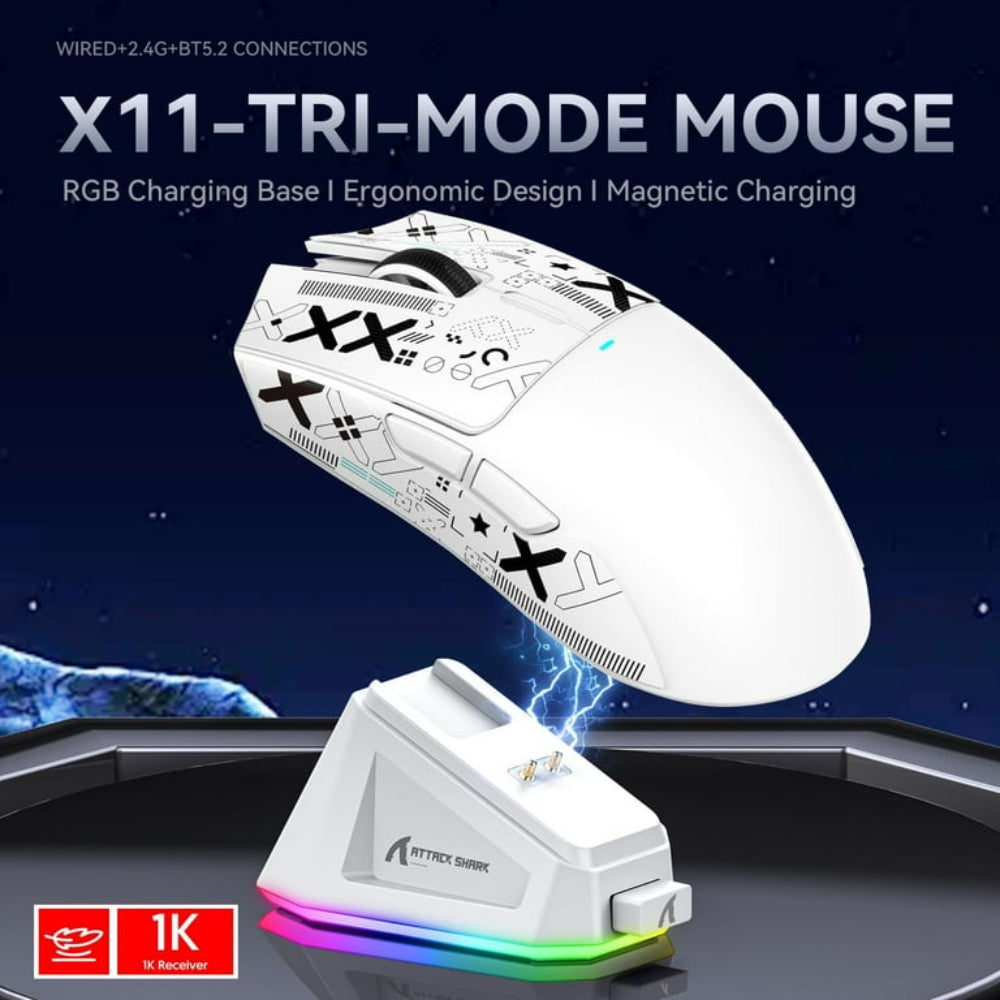 attack-shark-x11-wireless-gaming-mouse-pakistan-white