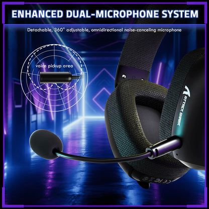 attack shark l80pro dual microphone system